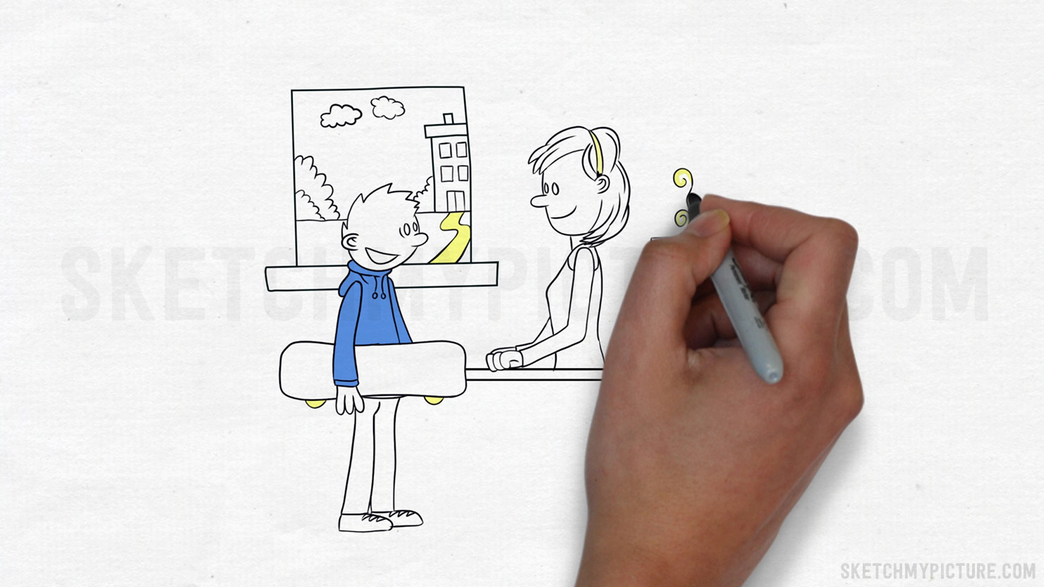 Sketch My Picture - Whiteboard Animation Production